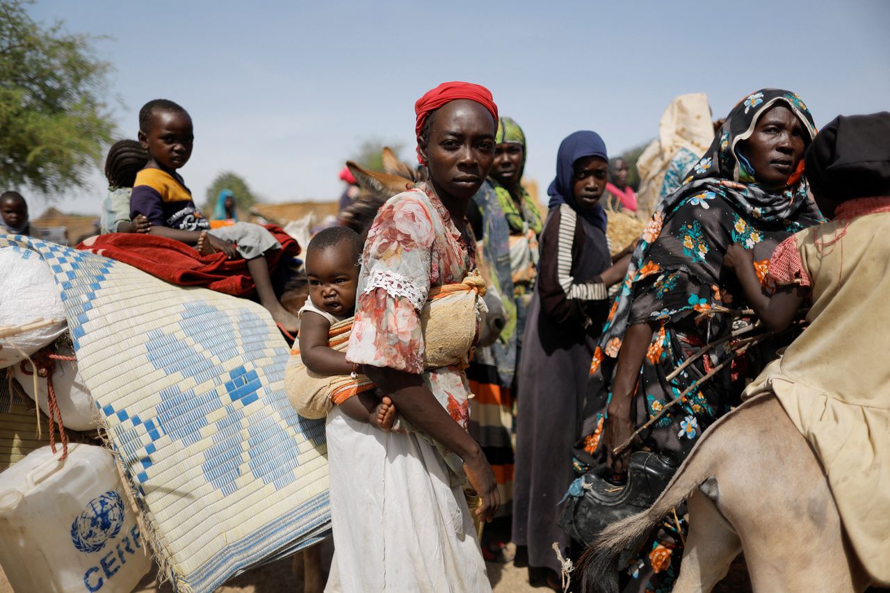 Soedan telt drie miljoen intern ontheemden, van wie 80 procent in Darfur verblijft.