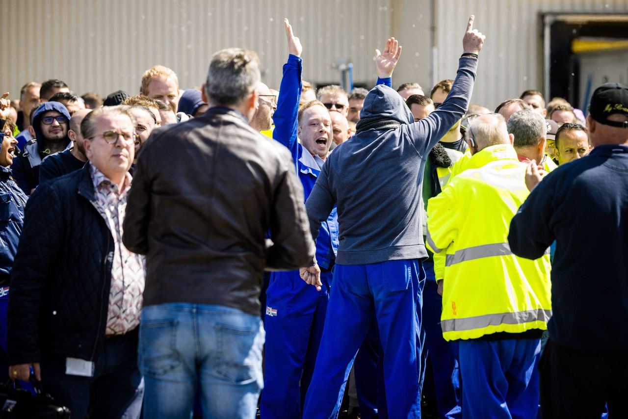 Eerder deze week was er een wilde staking bij NedCar.