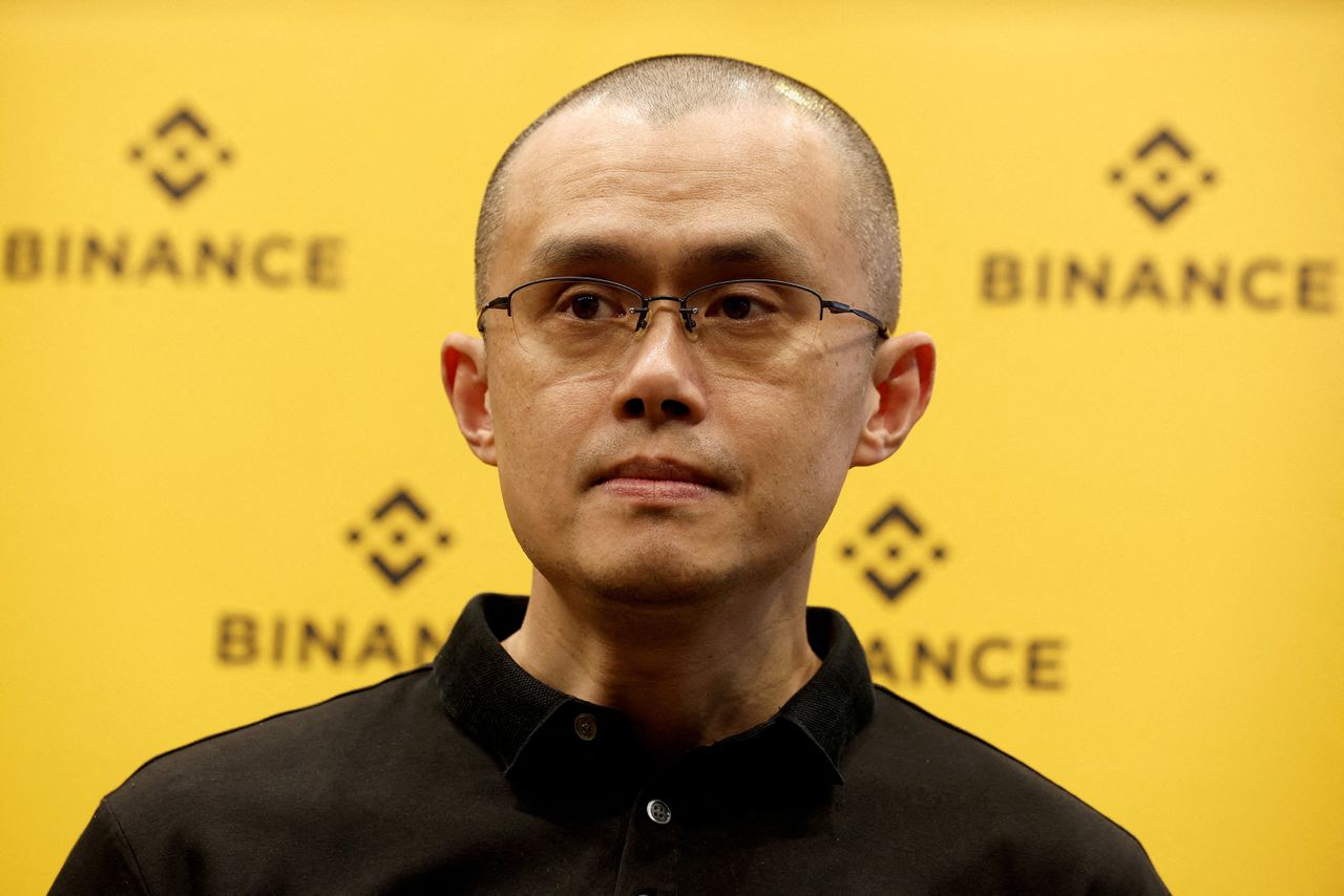 Oprichter en topman van Binance Changpeng Zhao.