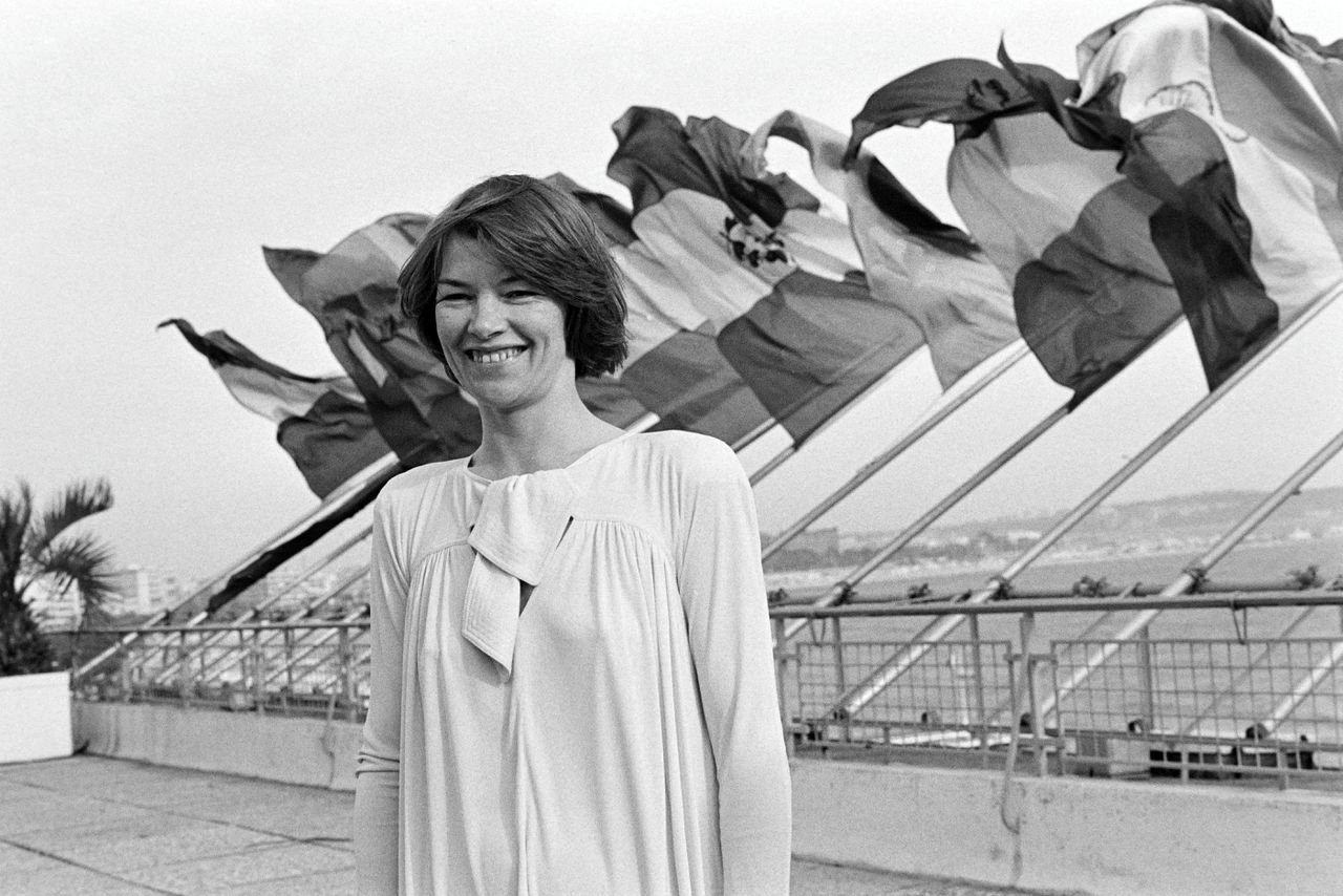 Glenda Jackson bij Cannes Film Festival in 1976