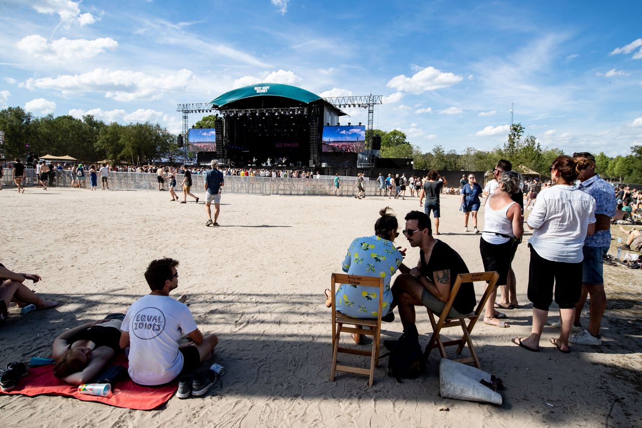 Best Kept Secret in safaripark Beekse Bergen bij Hilvarenbeek. Net als in 2019 treft het popfestival extra maatregelen vanwege de hitte en droogte.