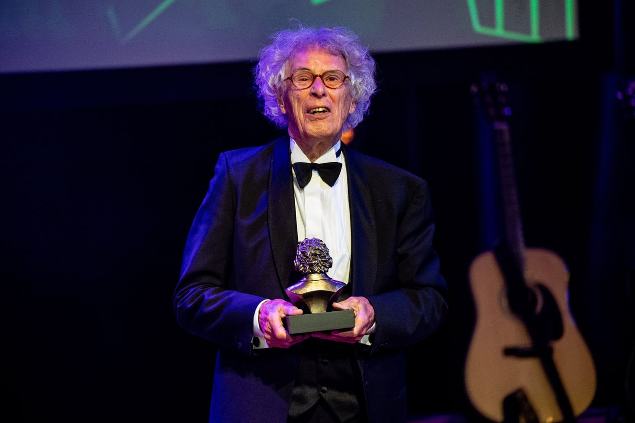 Ruud Bos bij de Buma Awards in 2021 in het Bimhuis in Amsterdam.