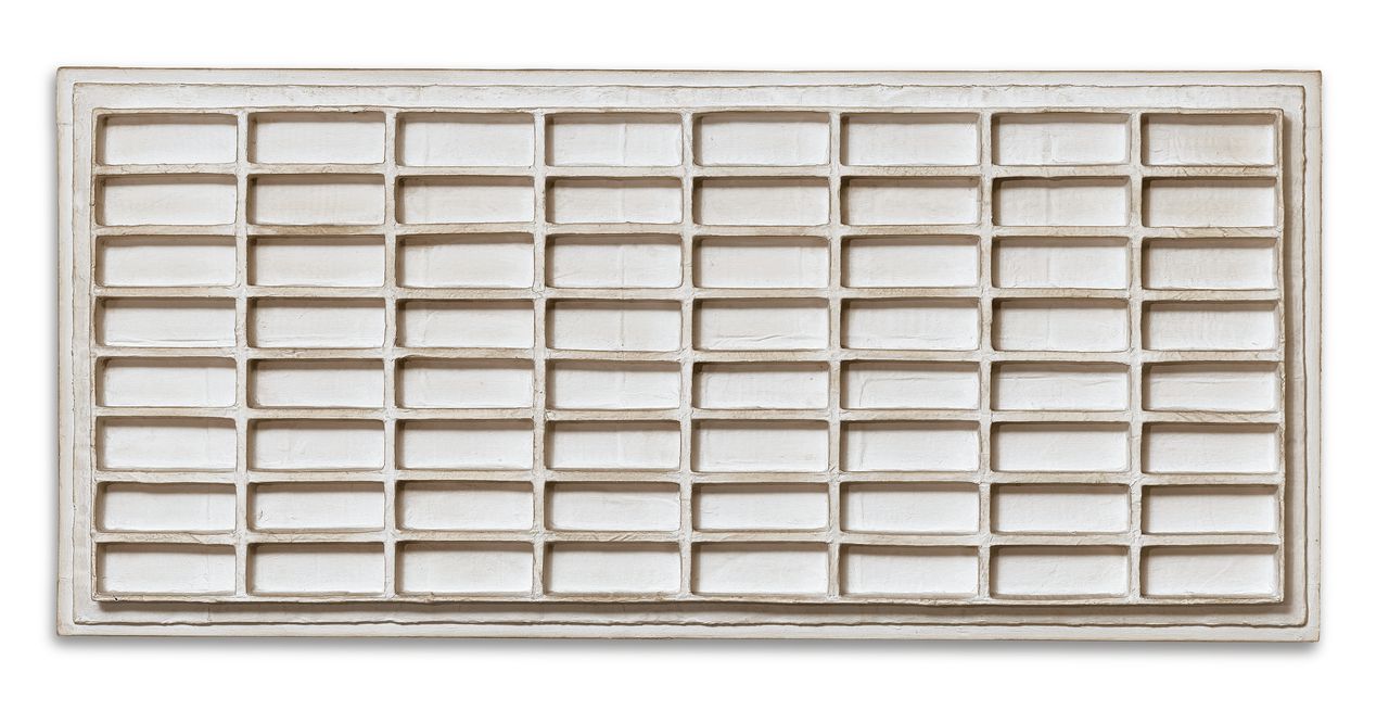 Jan Schoonhoven, 64 rectangles , 1965. Legaat Corrie de Boer - Collectie Museum Prinsenhof Delft.