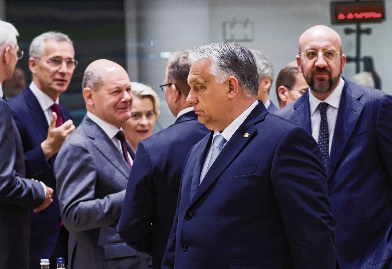 De Hongaarse premier Viktor Orbán sprak volgens media in eigen land op de EU-top van een „migratieoorlog”.