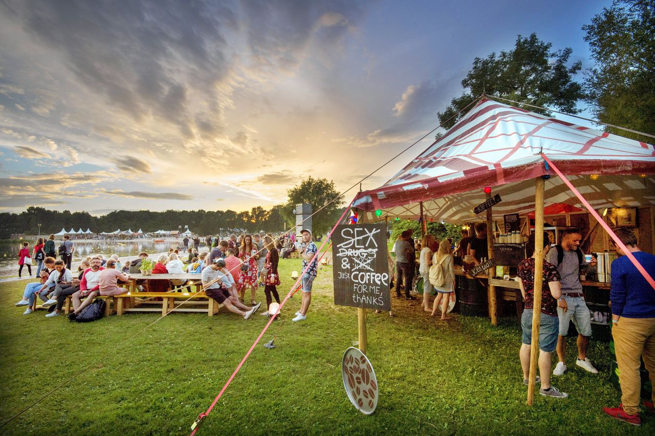 Festival Welcome to the Village in recreatiegebied De Groene Ster bij Leeuwarden, editie 2017