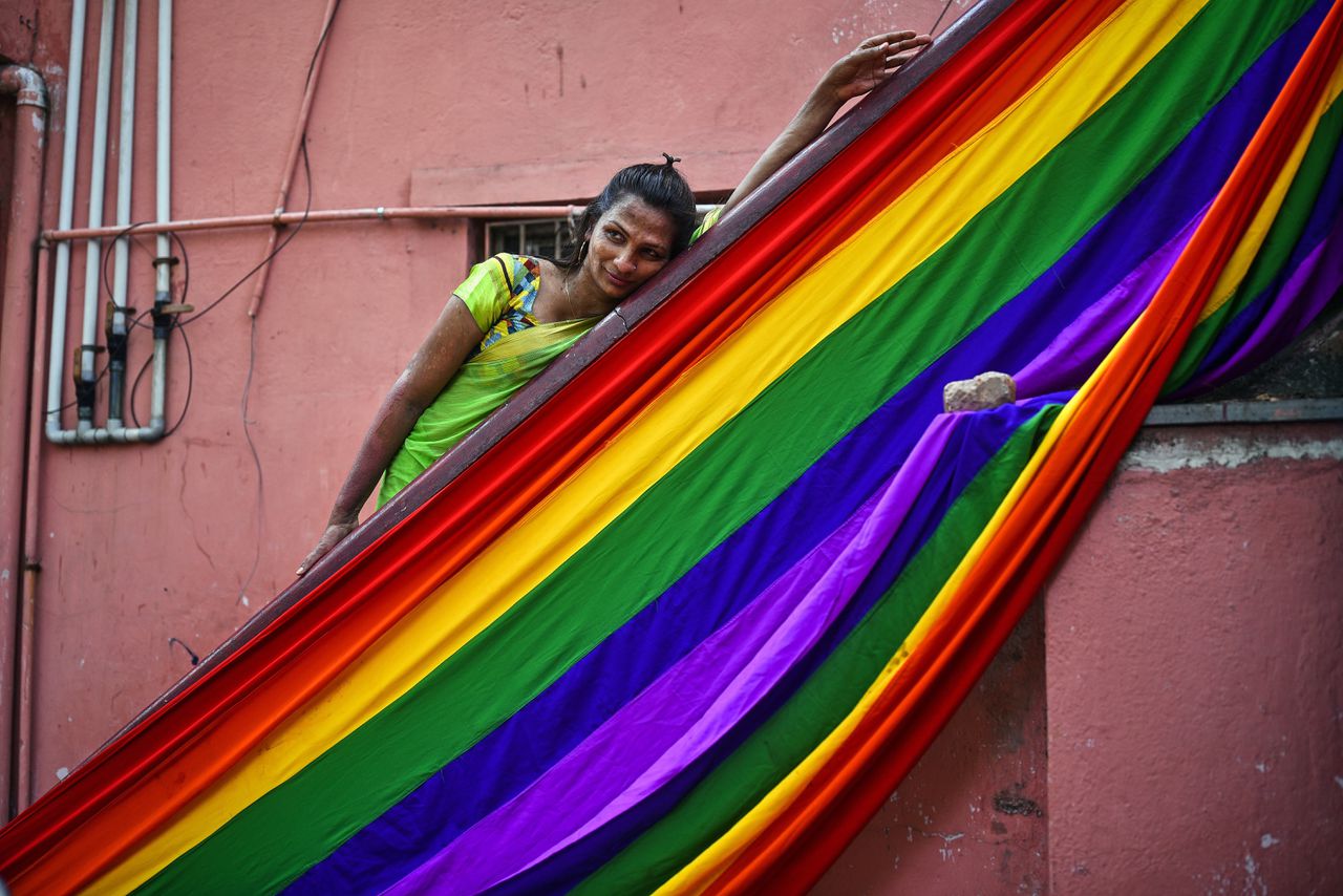 Ieder jaar wordt wereldwijd in de maand juni aandacht gevraagd voor lhbti-rechten, ook in India.