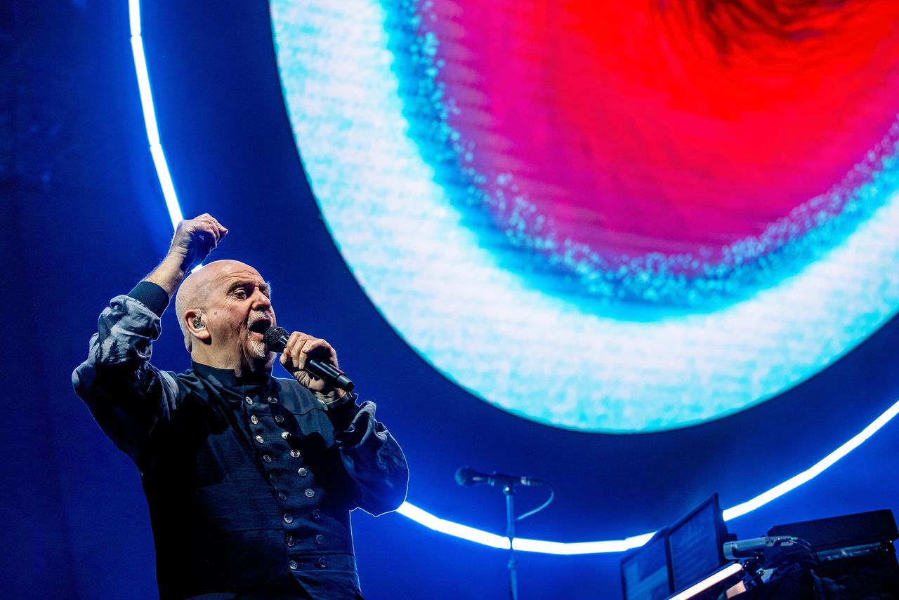 Peter Gabriel, maandagavond in de Ziggo Dome