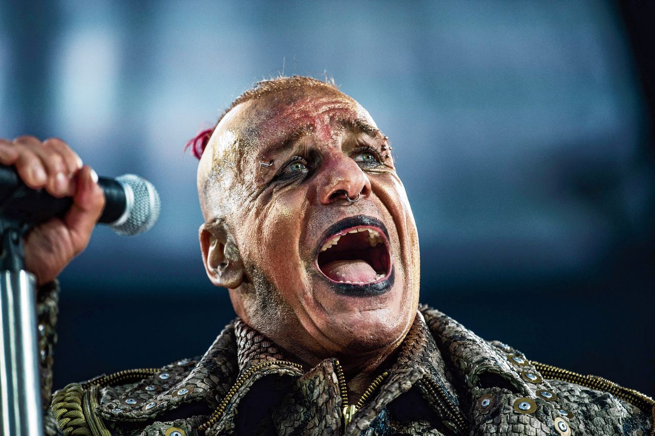 Lead-zanger Till Lindemann van Rammstein.