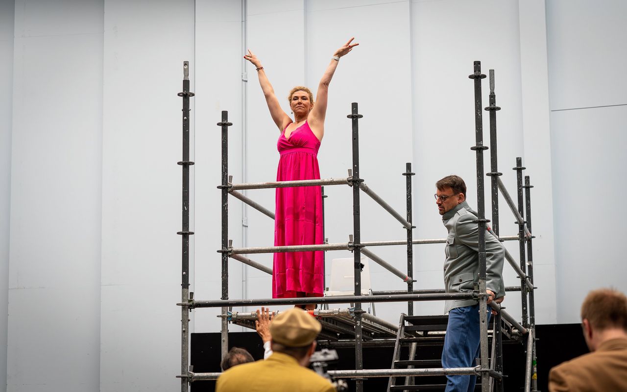 Repetitie van ‘Rusalka’ met sopraan Annette Dasch en tenor Pavel Cernoch.