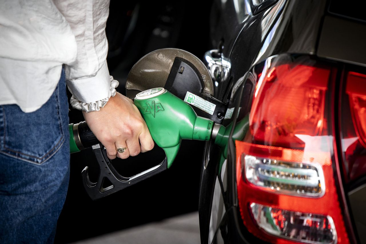 De drukte bij tankstations ontstond afgelopen woensdag al.