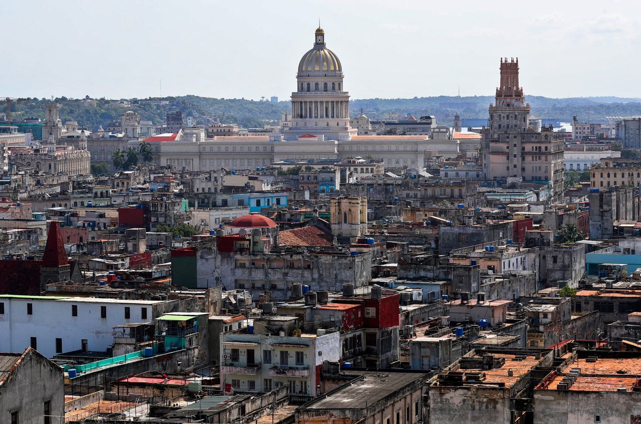 Een beeld van de Cubaanse hoofdstad Havana. De Chinese activiteiten op Cuba baren Washington grote zorgen.