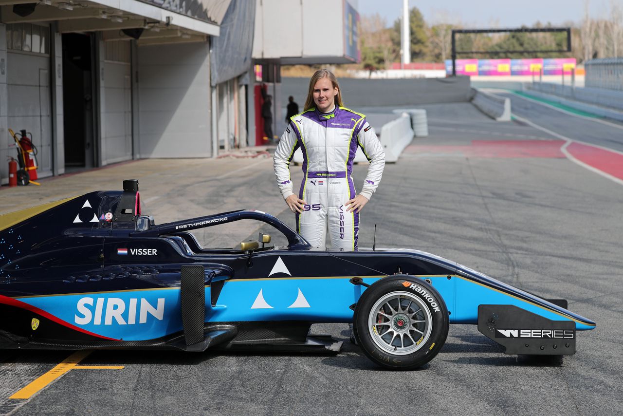 Beitske Visser (28), Nederlands beste vrouwelijke racer van dit moment.