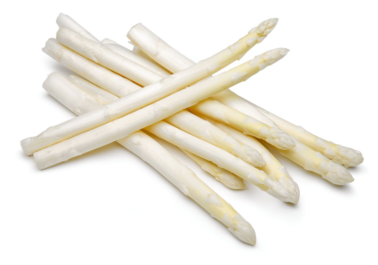 De smaak umami zit ook in asperges.