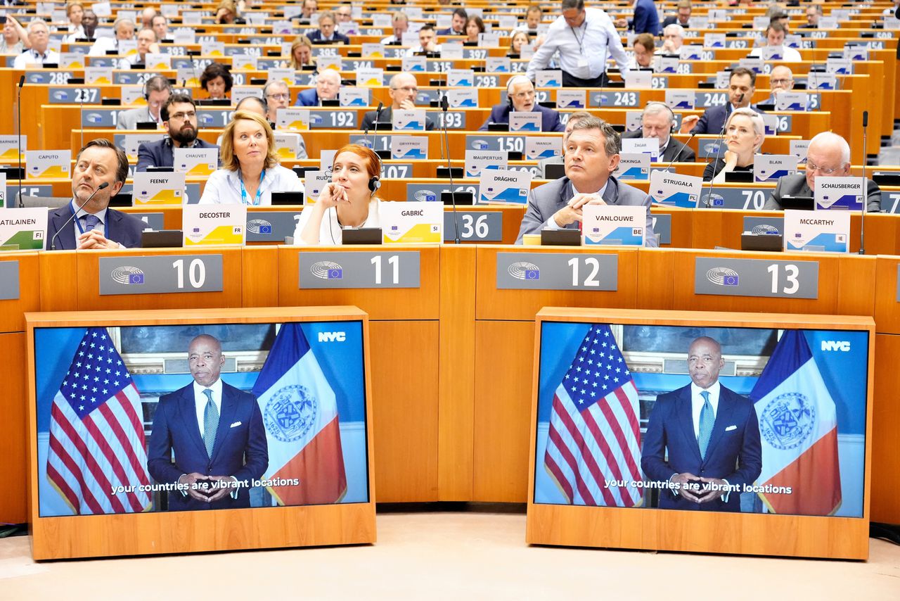 Plenaire vergadering van het Comté van de Regio's in Brussel op donderdag.