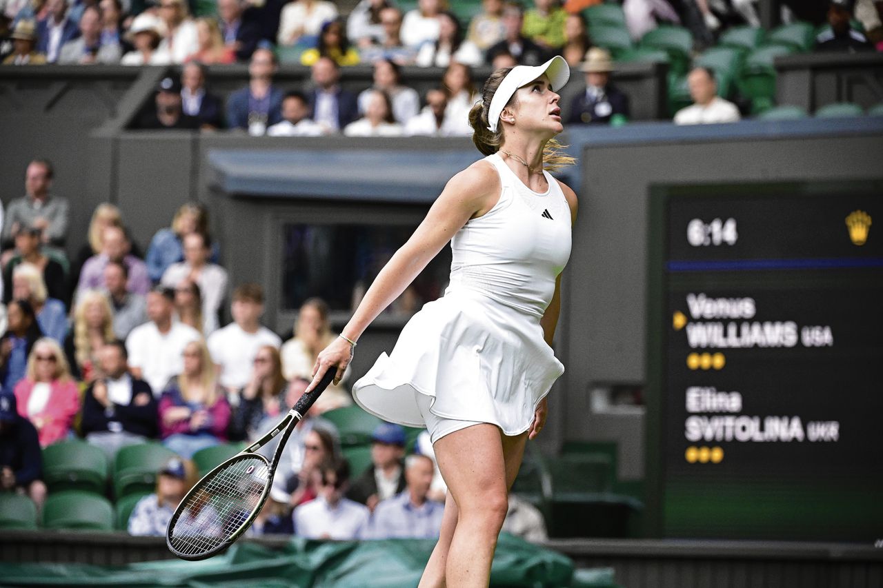 Elina Svitolina in haar partij tegen Venus Williams.