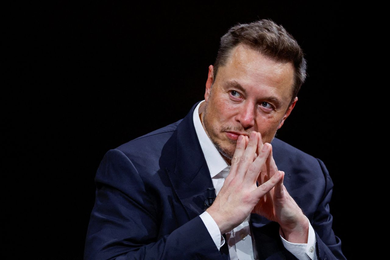 Twitter-baas Elon Musk halverwege juni in Parijs.