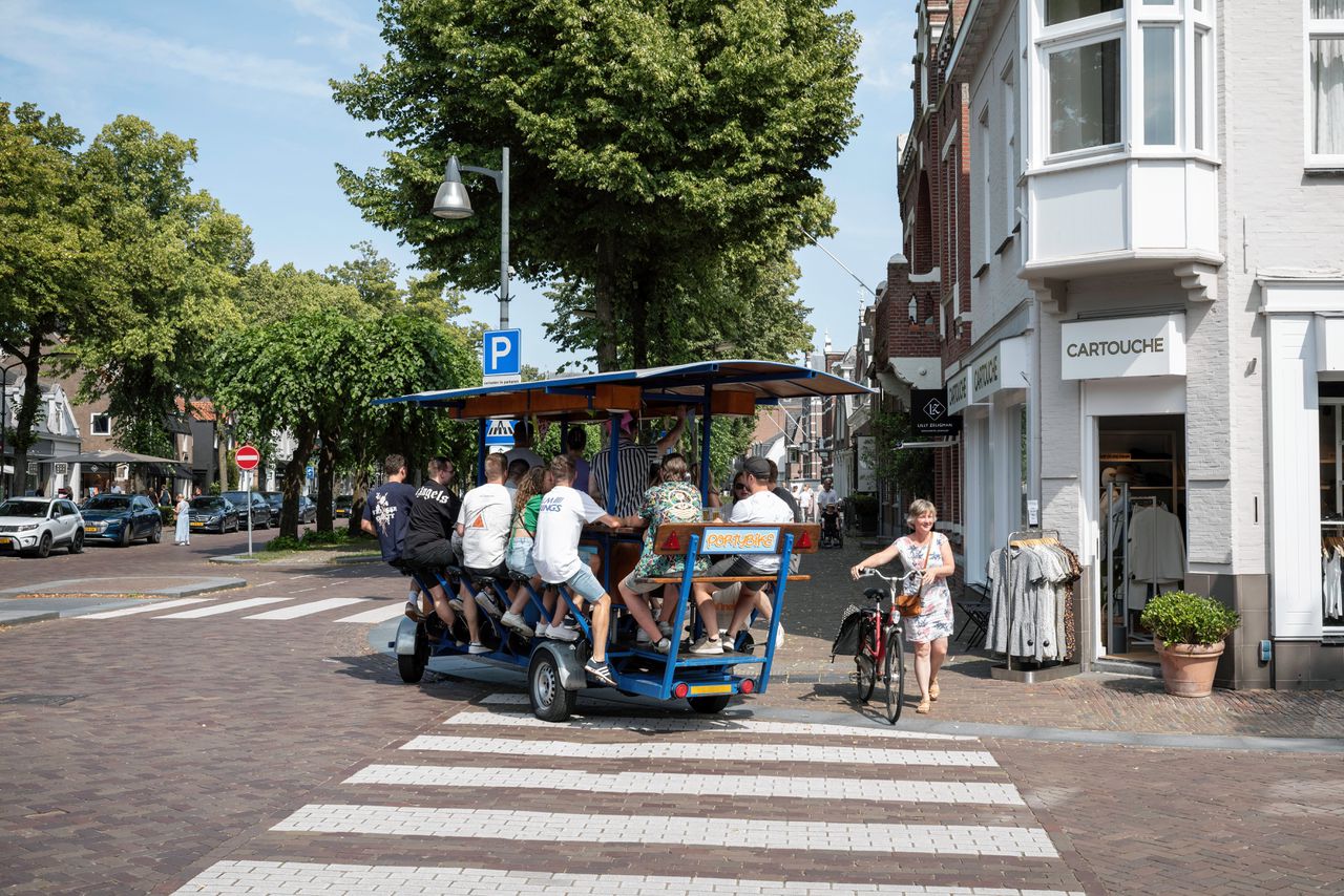 De Dorpsstraat in het Brabantse Oisterwijk.