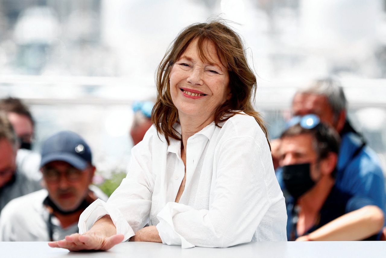 Jane Birkin, twee jaar geleden in Cannes voor de première van documentaire ‘Jane par Charlotte’.