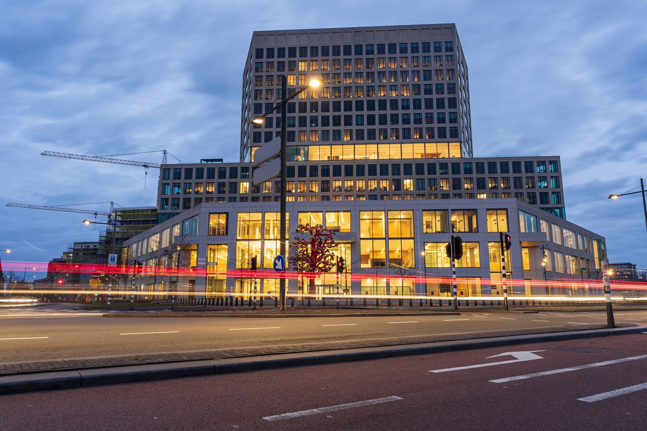 Exterieur van het gerechtsgebouw in Breda.