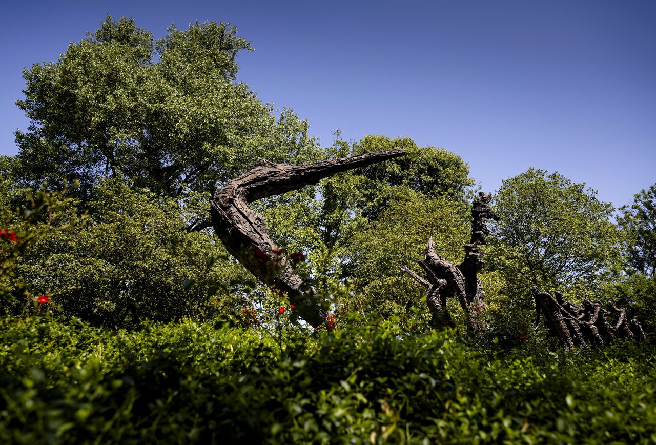 In het Amsterdamse Oosterpark, waar het Nationaal Monument Slavernijverleden staat, wordt vandaag stilgestaan bij de afschaffing van slavernij.