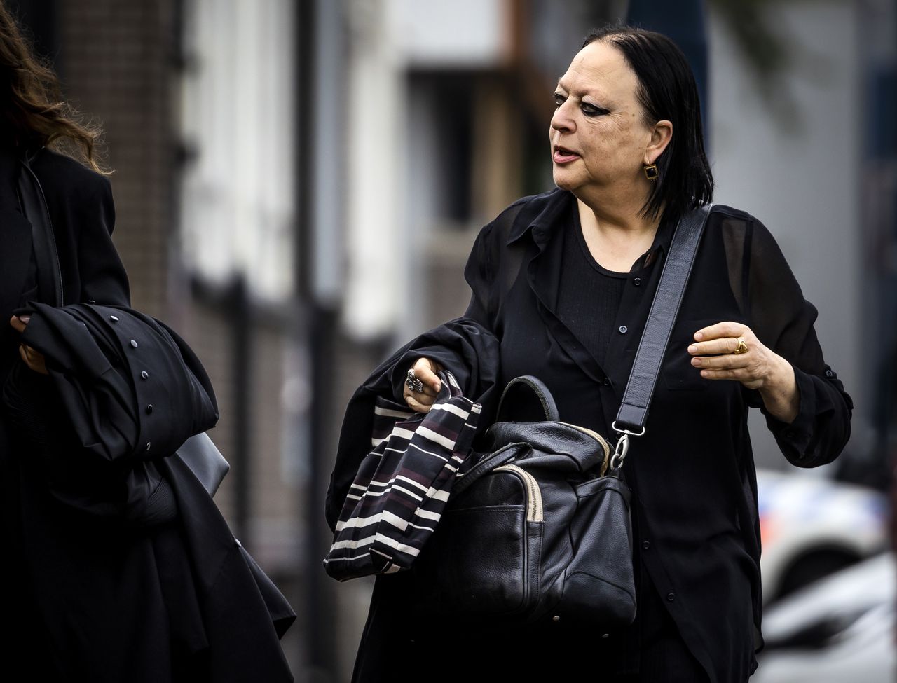 Inez Weski vorig jaar voorafgaand aan een rechtszaak.