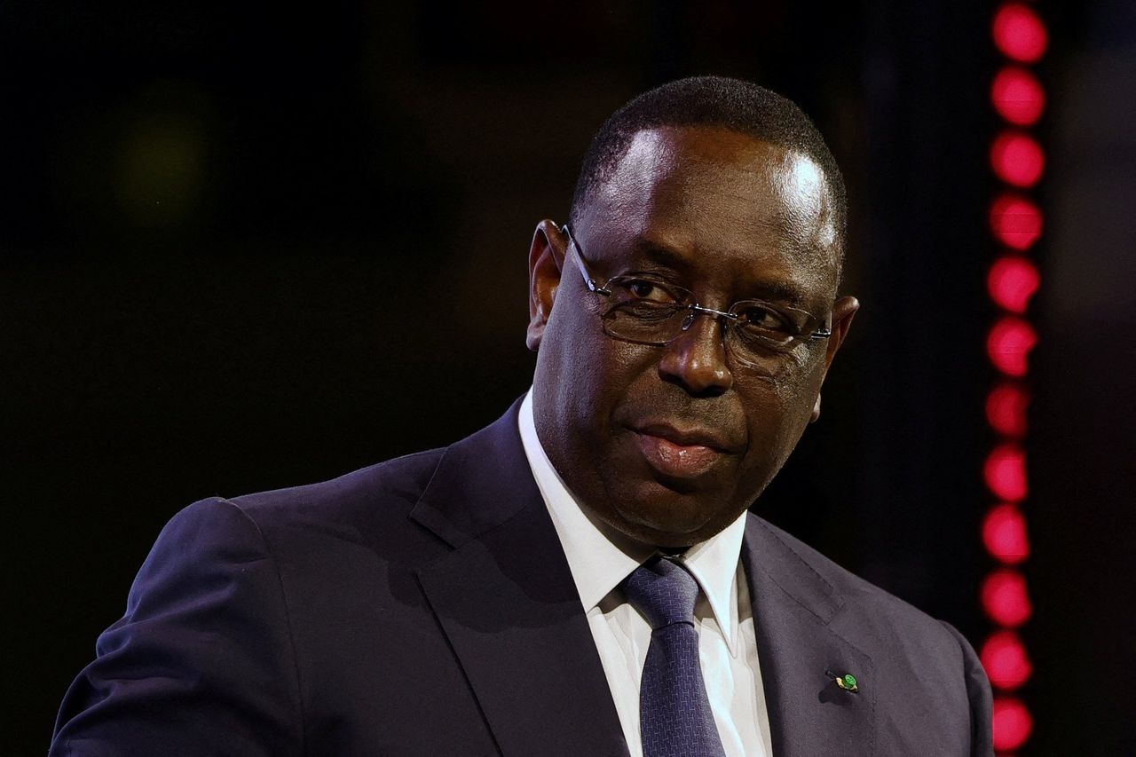 President Macky Sall doet niet mee aan de presidentsverkiezingen in februari 2024.