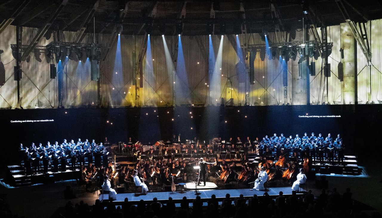 Wereldpremière vrijdag van het ‘Requiem for Nature’ van Tan Dun in de Gashouder, Amsterdam