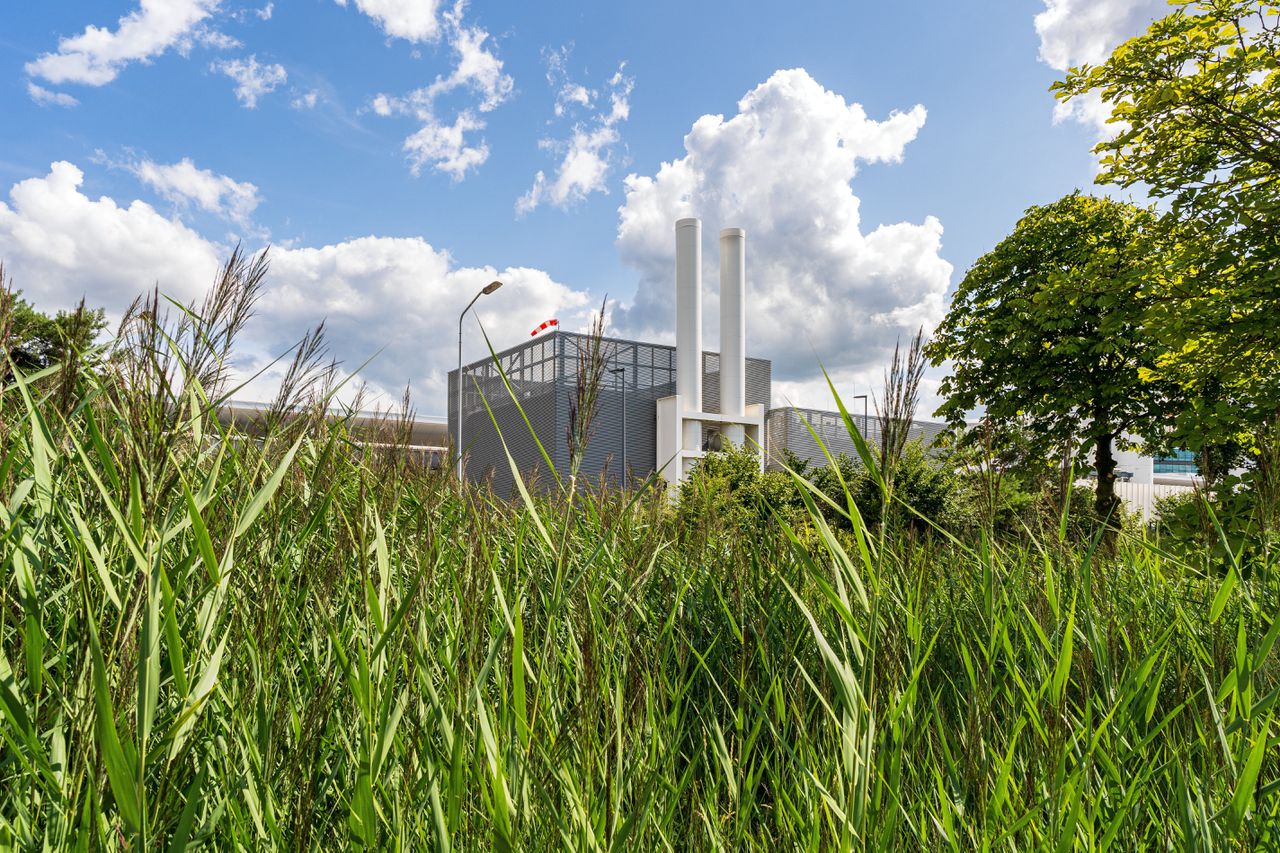 De ASML-fabrieken in Veldhoven.