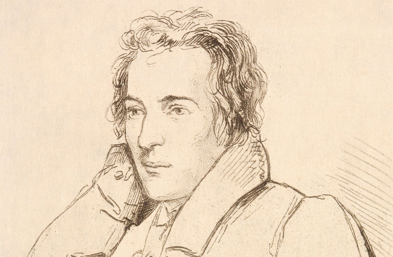 Portret van Heinrich Heine