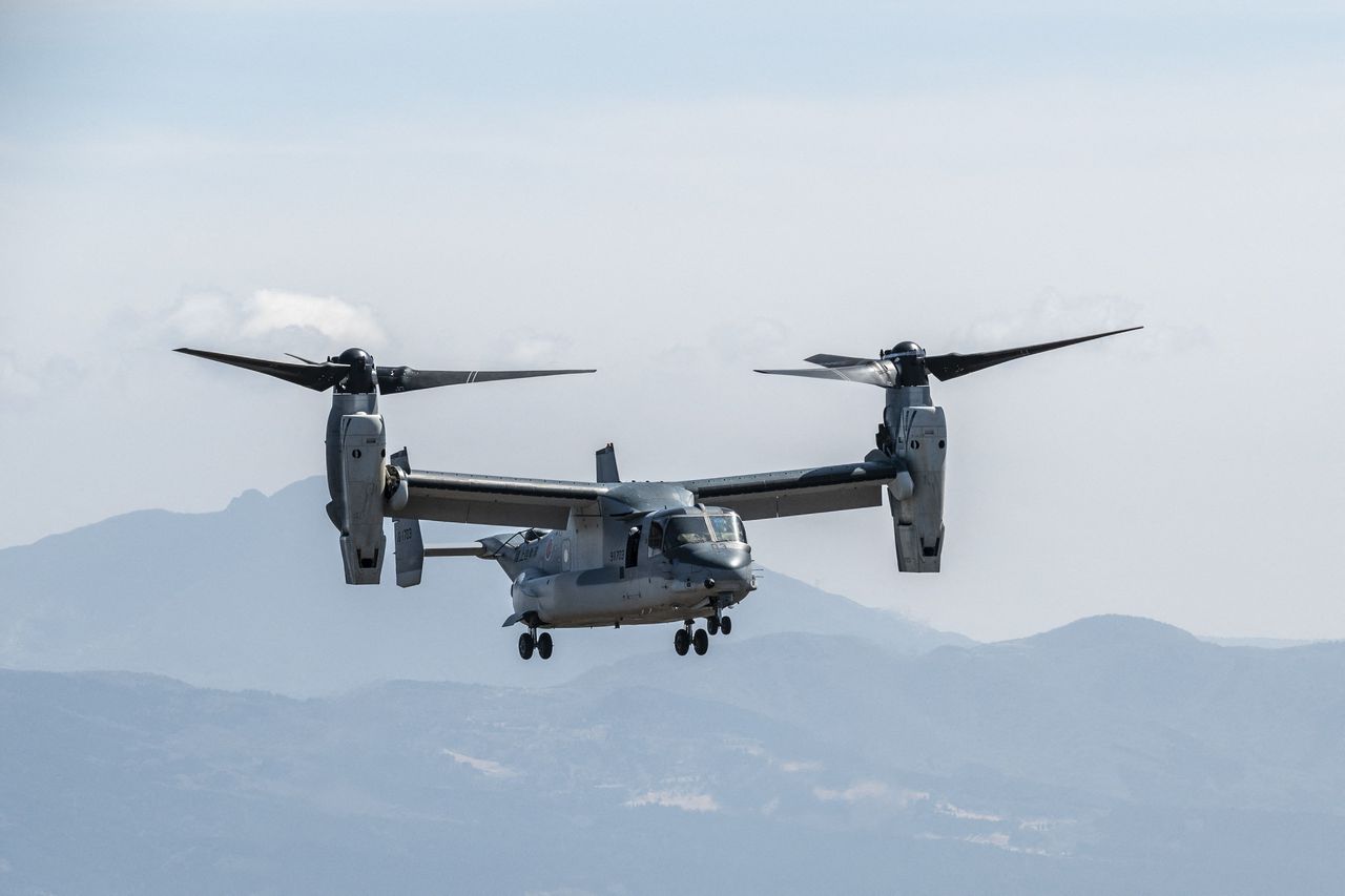 Behalve de VS heeft ook Japan de hybride Osprey-toestellen in gebruik.