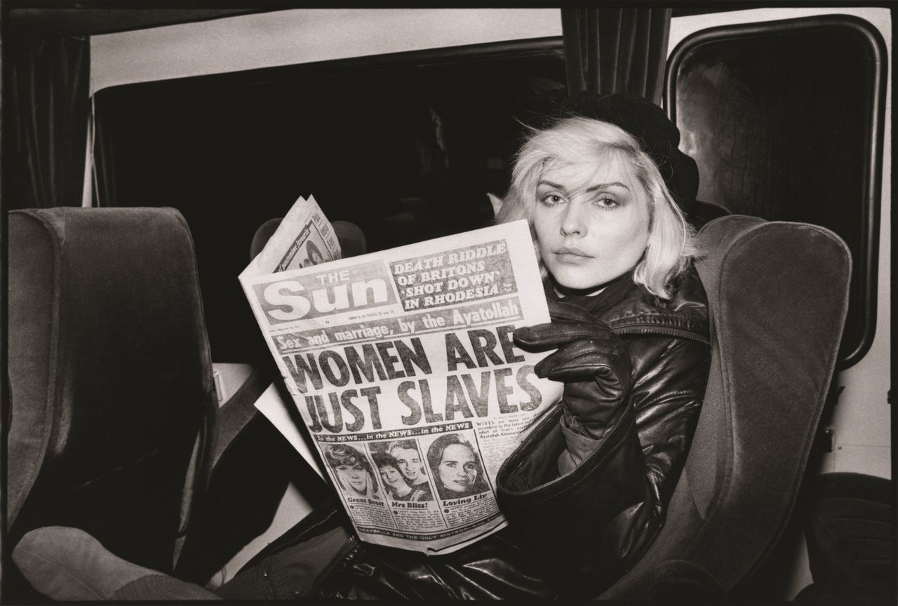 Debbie Harry (Blondie) rond 1982