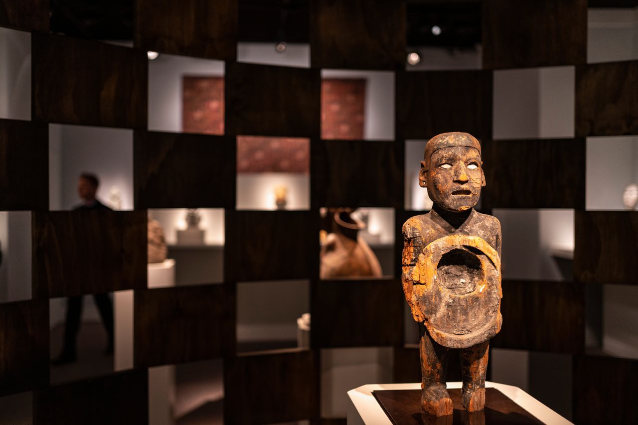 Afrikaanse kunst op kunstbeurs Tefaf in Maastricht.