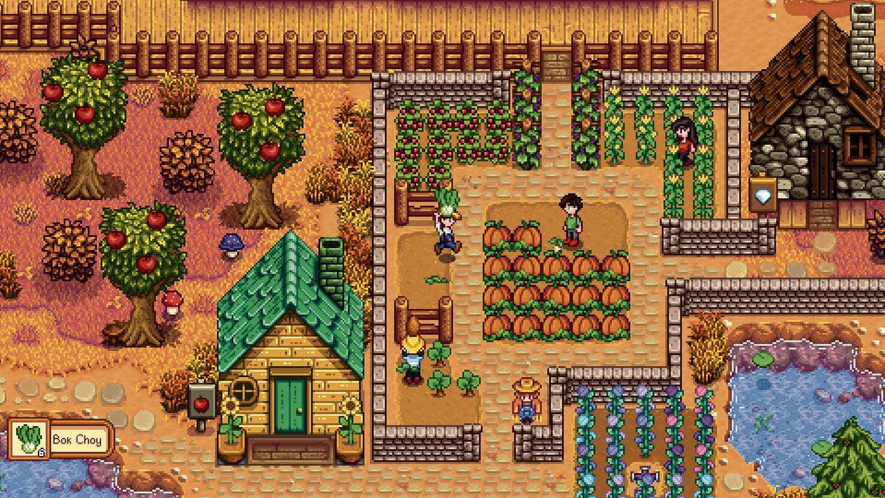 Beeld uit de game Stardew Valley.