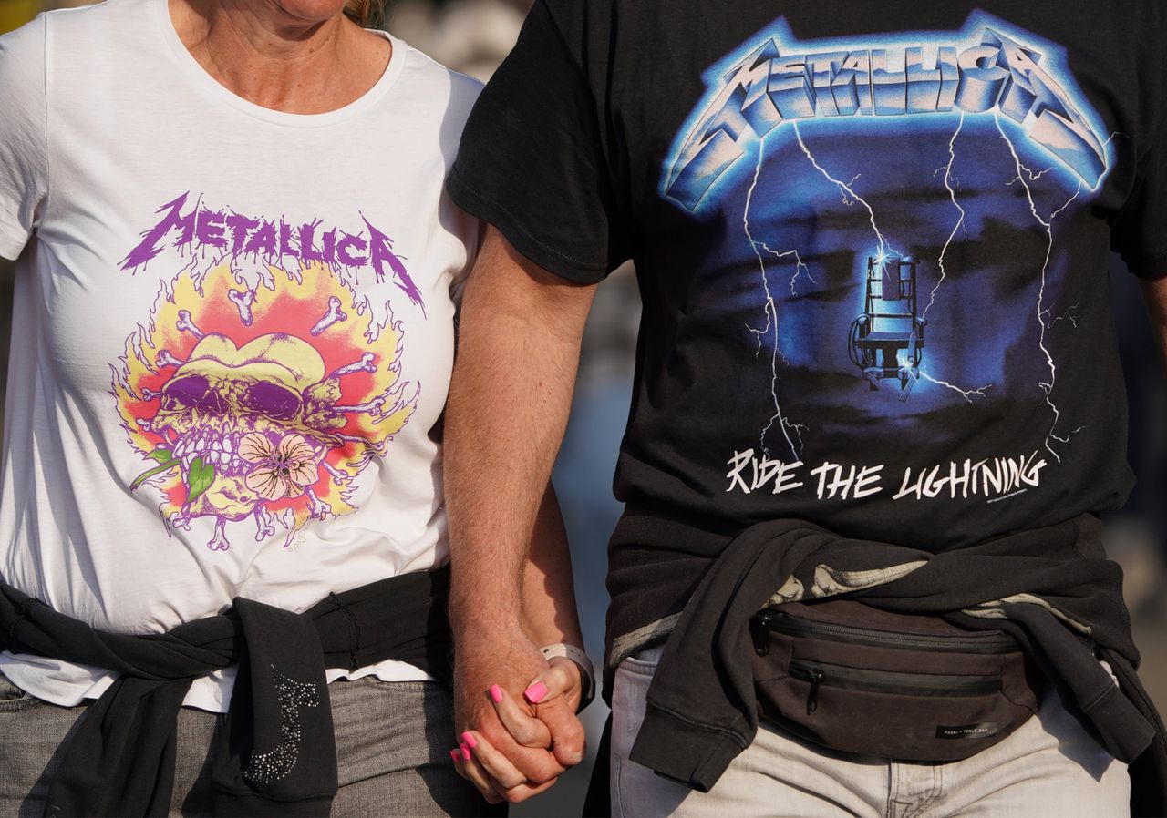 Metallica fans in Hamburg eerder dit jaar