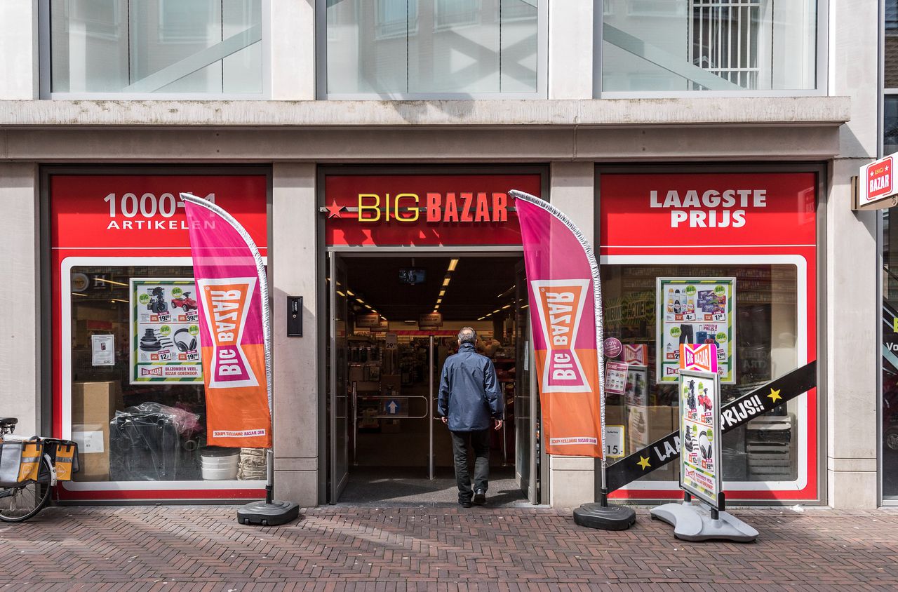 Vorige week werd bekend dat Big Bazar twintig winkels gaat sluiten.