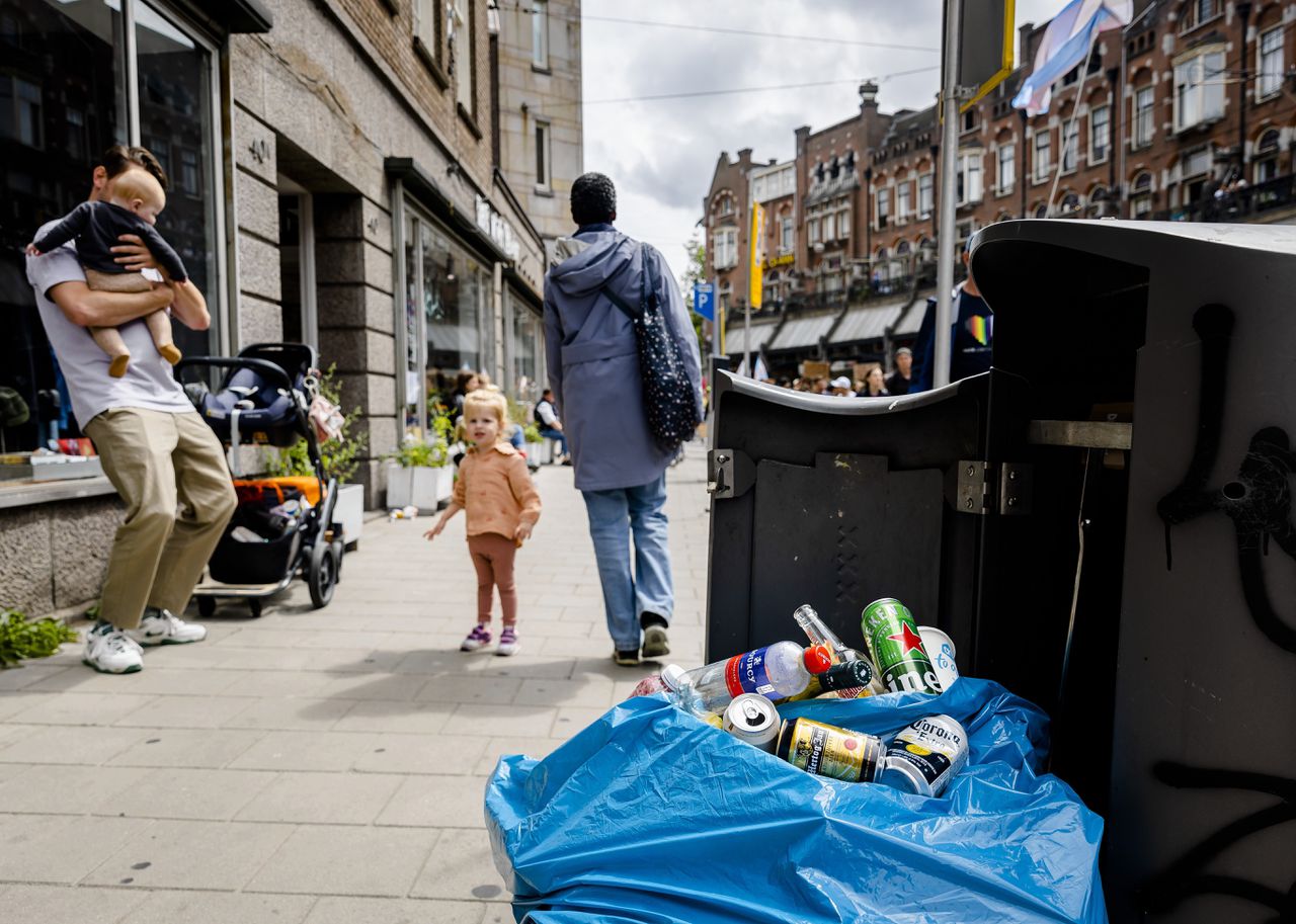 Het Afvalfonds, dat in handen is van bedrijven, houdt bij hoeveel er gerecycled en hergebruikt wordt in verschillende categorieën, zoals glas, karton en plastic