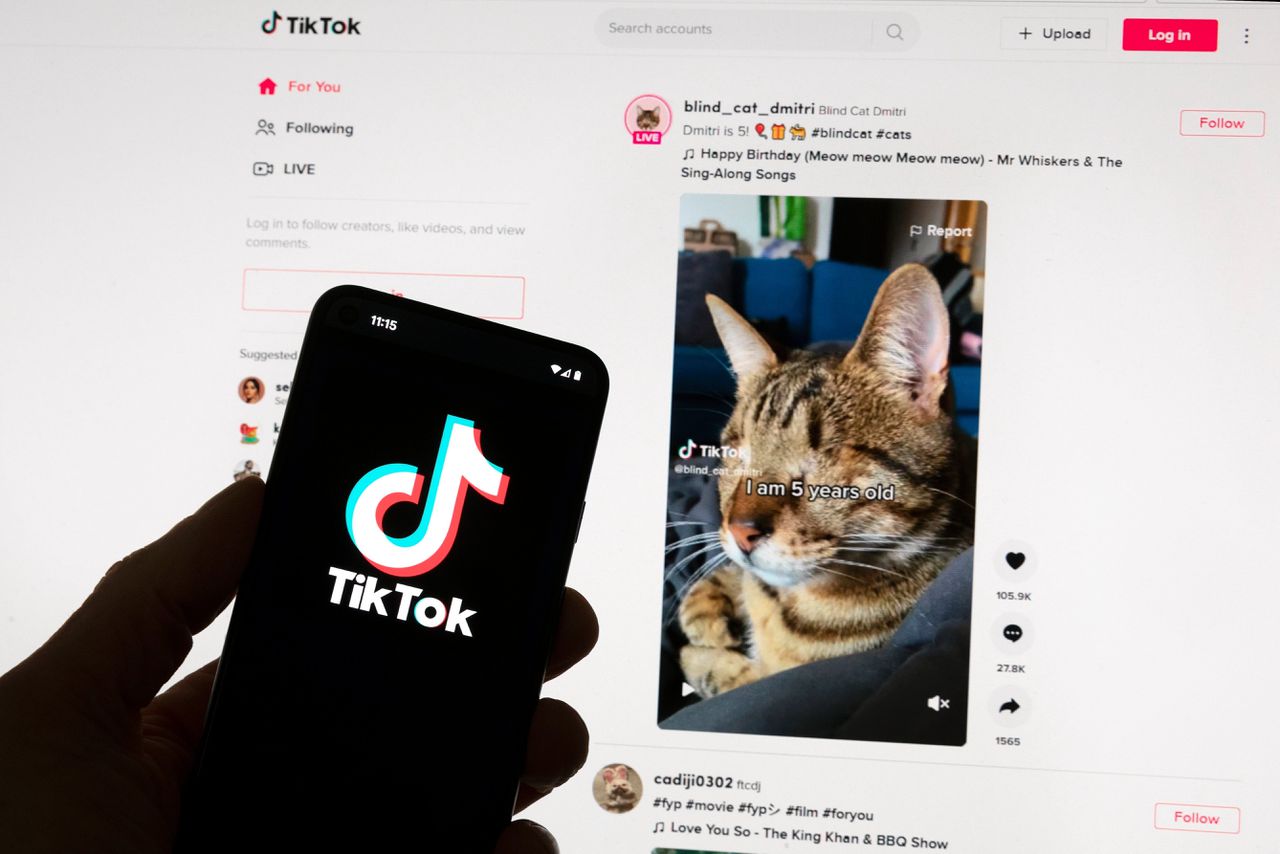 Video-app TikTok telt wereldwijd inmiddels ruim anderhalf miljard gebruikers.