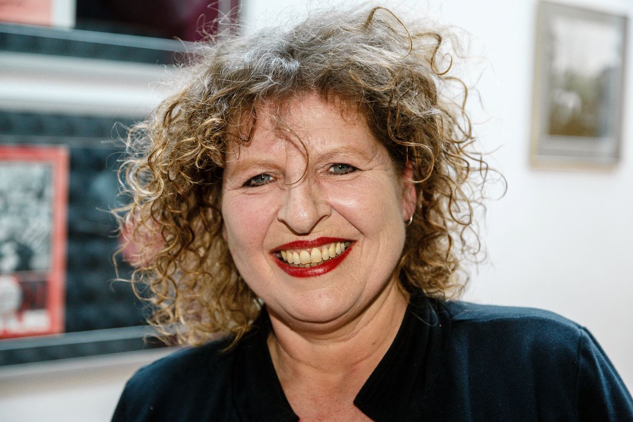 Actrice, cabaretier en regisseur Wimie Wilhelm in 2016.