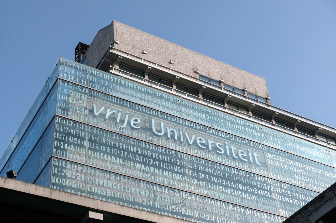 De Vrije Universiteit van Amsterdam aan de Boelelaan.