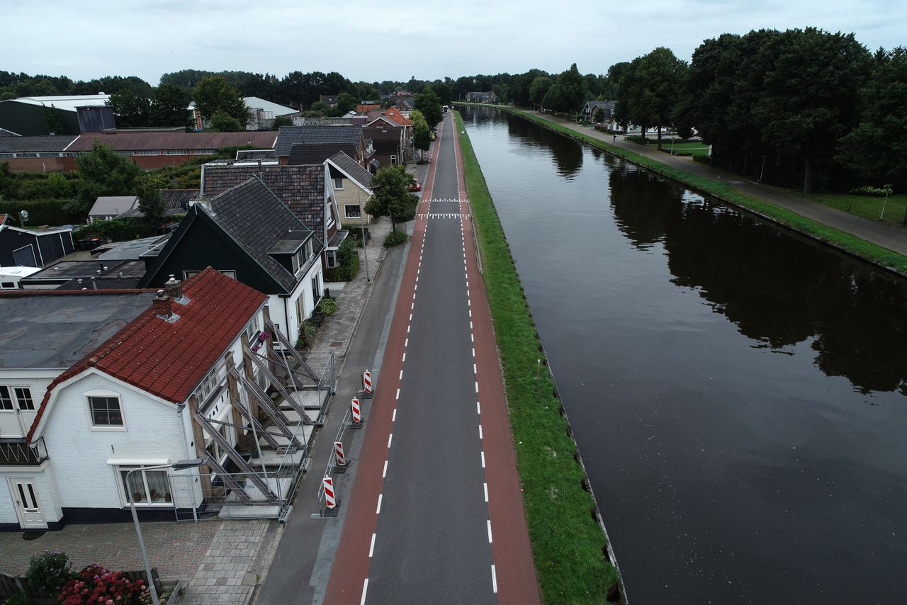 Het ruim 30 kilometer lange kanaal tussen Almelo en De Haandrik.