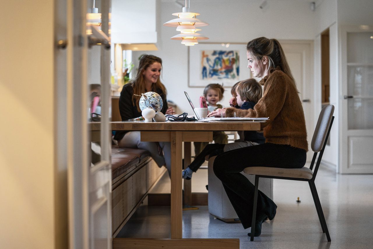 Sommige ouders die vanwege de lockdown thuiswerkten en hun kinderen moesten helpen met thuisonderwijs schakelden tijdens corona een oppas in.