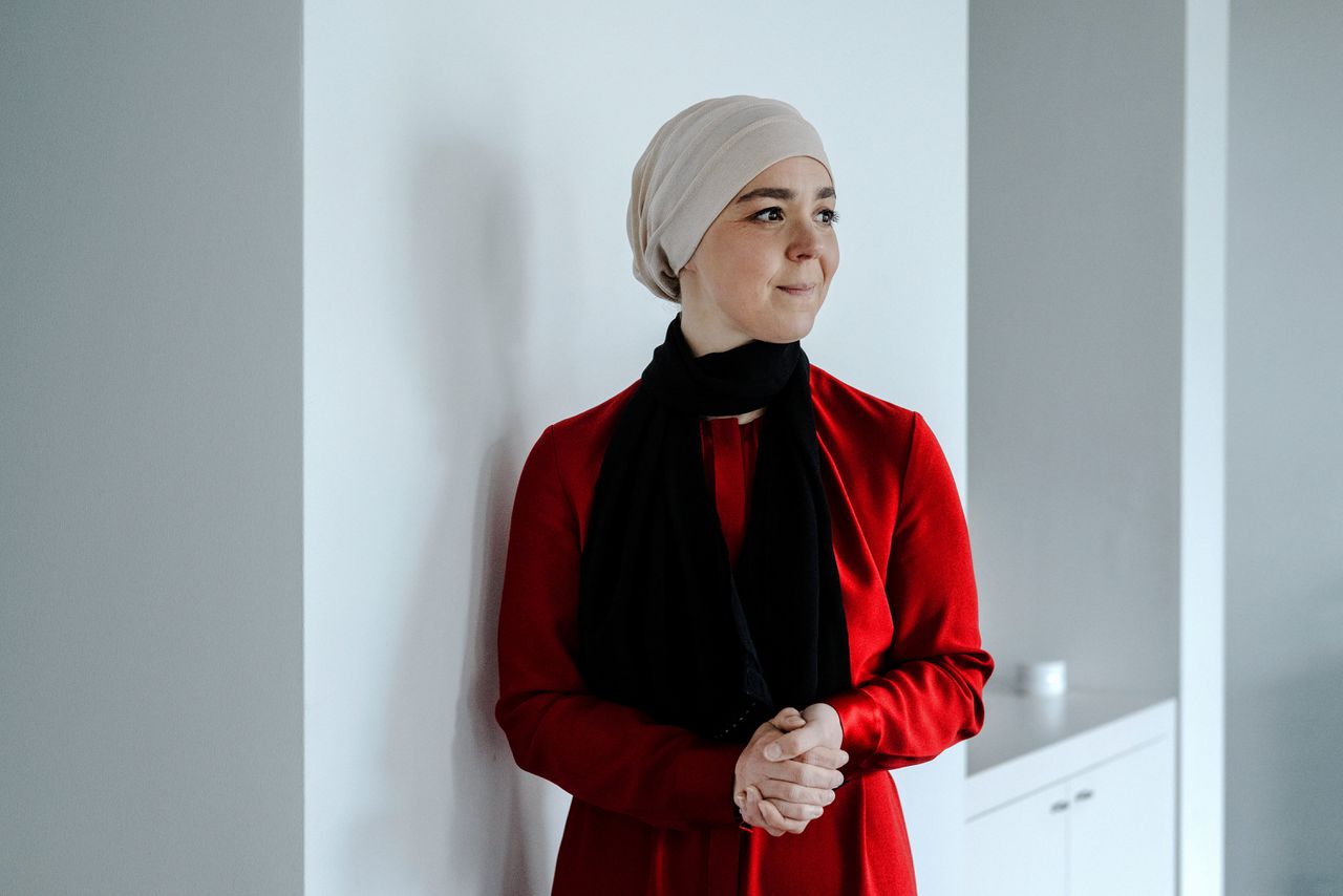 Esmah Lahlah als wethouder van Tilburg in 2021. „De aarde wordt warmer en mensen worden armer.”