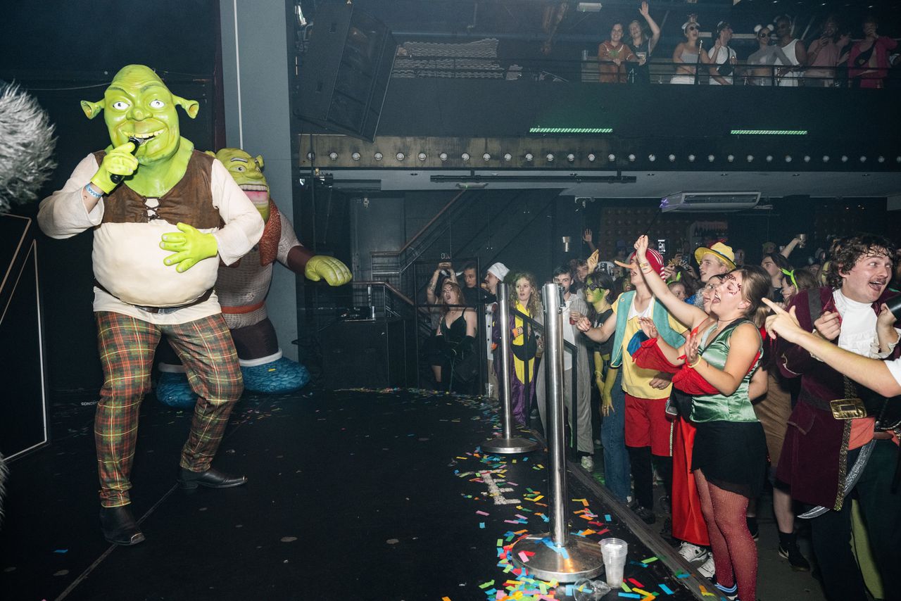 Een feest rond Shrek, dit weekend in Amsterdam, was net als de memes over het groene monster fout, raar en inspirerend.