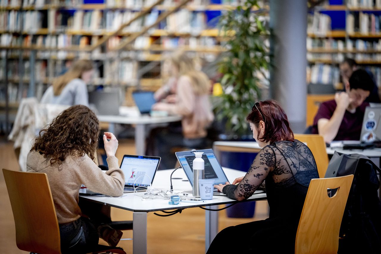 De Universiteitsbibliotheek van de Technische Universiteit Delft.