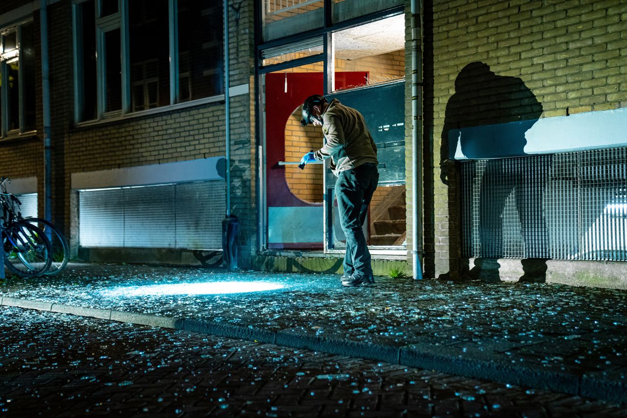 Explosies, zoals hier in Rotterdam, worden in verband gebracht met criminaliteit.