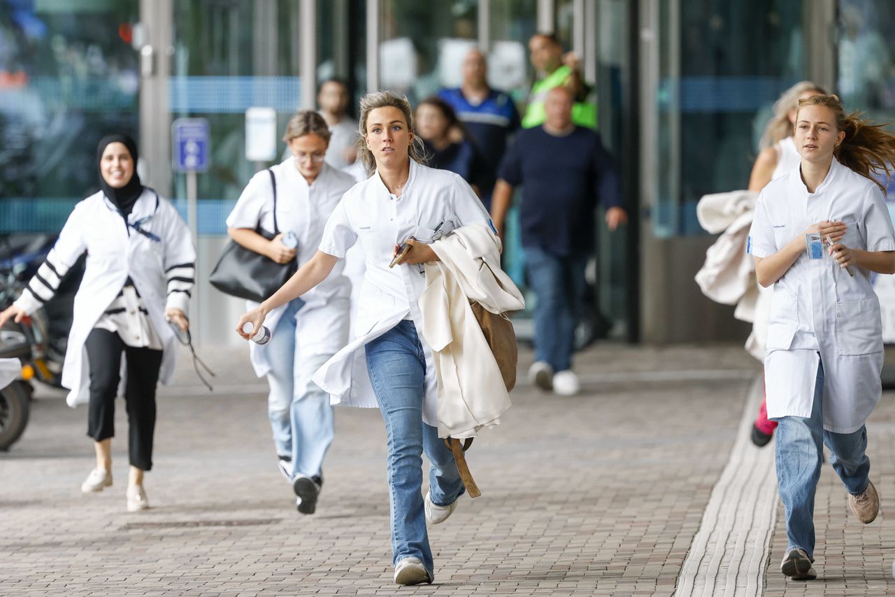 Personeel verlaat het Erasmus MC.