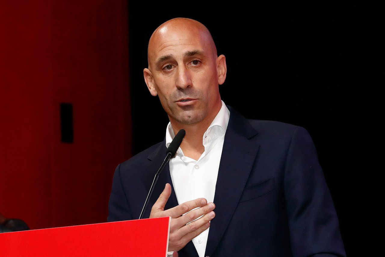 De voormalige voorzitter van de Spaanse voetbalfederatie Luis Rubiales.