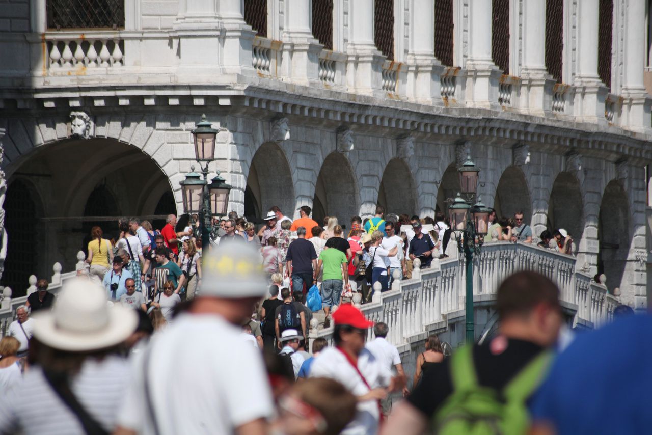 Inwoners van de regio Veneto hoeven niet te betalen om Venetië in te komen.