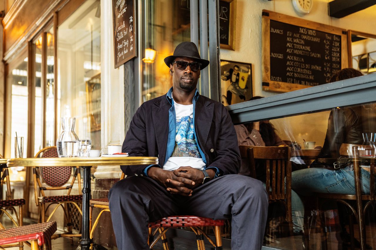 Omar Sy als de gentleman-inbreker Assane Diop in het derde seizoen van ‘Lupin’.