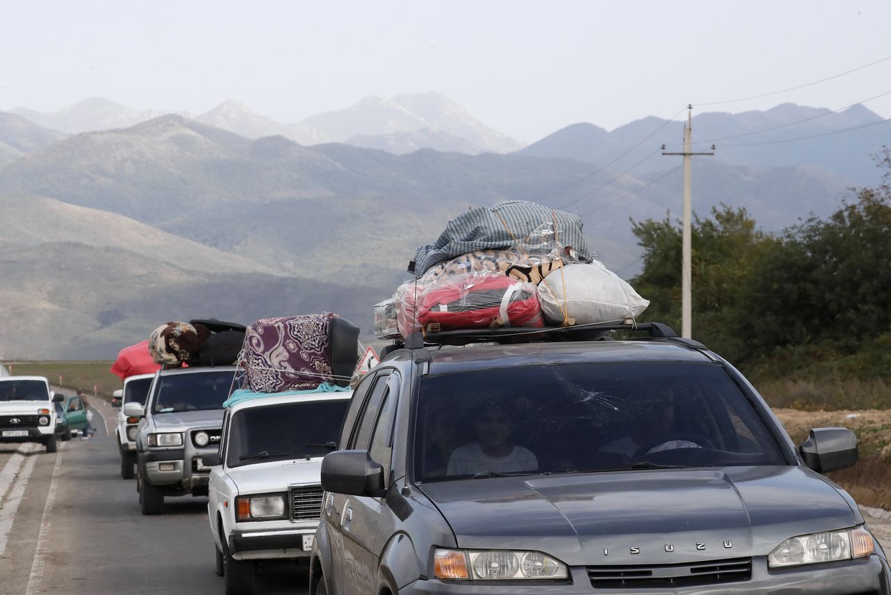 De afgelopen dagen kwam een exodus op gang uit Nagorno-Karabach.